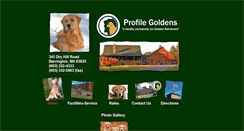 Desktop Screenshot of profilegoldens.com